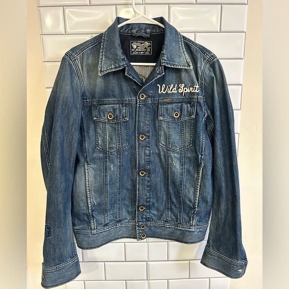 Diesel Industry Wild Spirit Women’s Jeans Jacket Size M - Picture 2 of 16